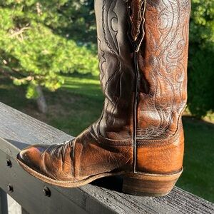 Lucchese Brown Cowboy Boots